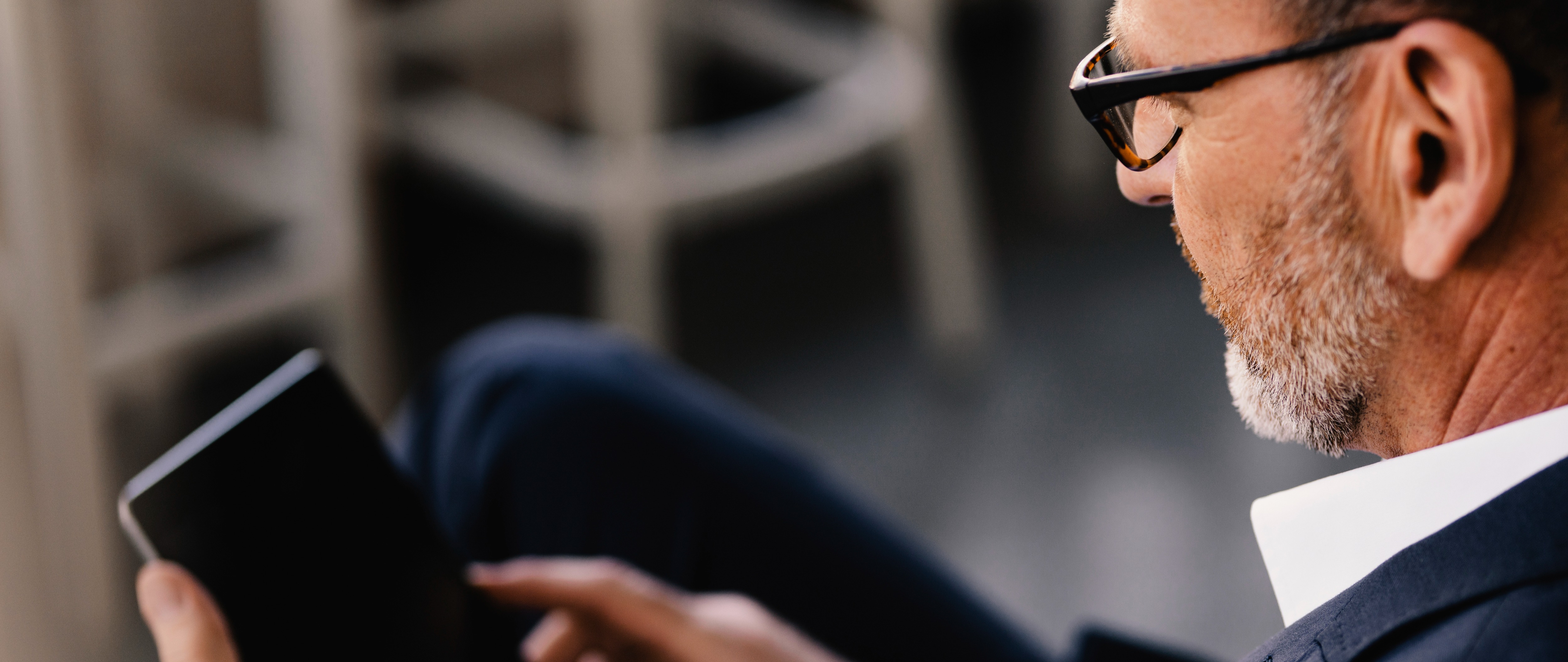 Man with phone