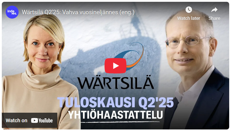 vahva vuosineljannes wartsila