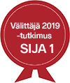 Välittäjä 2019 Nordnet sija 1.