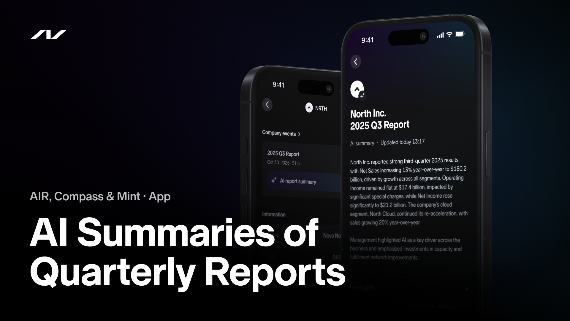 AI Summaries of Quarterly Reports