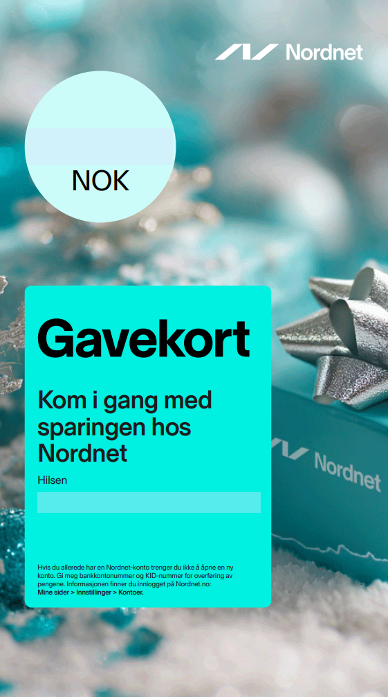Gavekort Mobil Jul